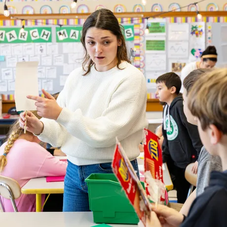 Roger Williams University teamed up with the Bristol-Warren Regional School District to foster early STEM engagement and real-world learning in wind power and sustainability.