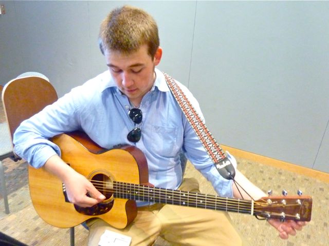 guitar student