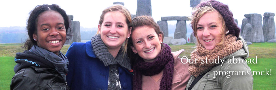Our study abroad programs rock!