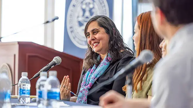 RWU Law Professor Natasha Varyani.