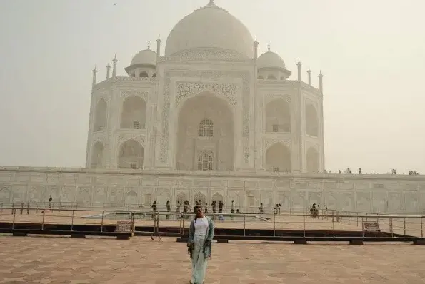 A vacation photo from India