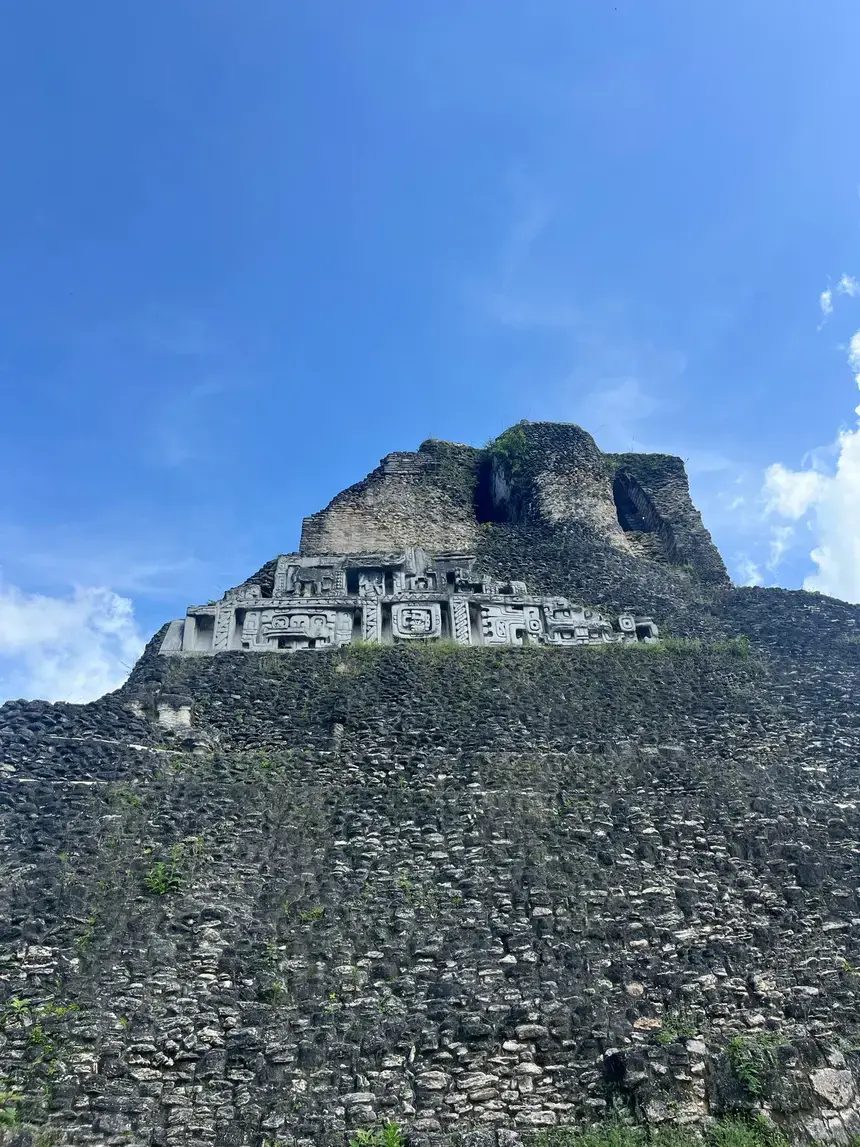 A photo of a rock house in Belize