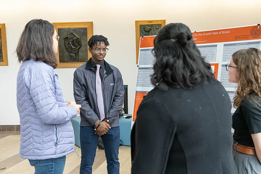 People standing around GHH during SASH.