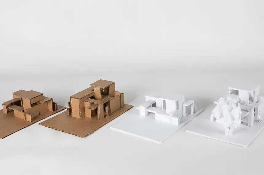 Small models built by a Summer Academy Student