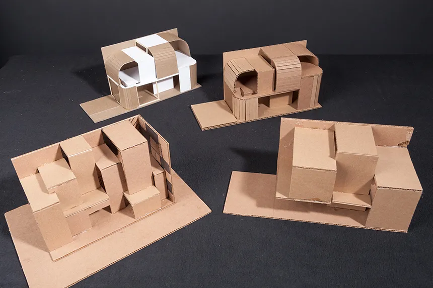 Models built by a Summer Academy Student