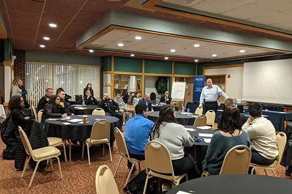 A Criminal Justice networking event