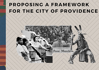 Cover of report for Providence Truth and Reconciliation Process