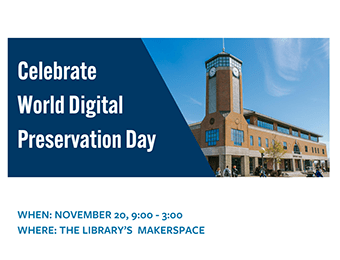 University Library Celebrate World Digital Preservation Day