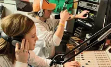 Students DJ at WQRI