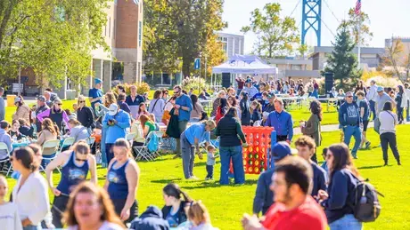 Laughter, music, and the scent of fall filled the Commons Quad as families and students came together for RWU’s Autumn Festival.