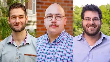 Tyler Simmons, Matthew D’Amico, and Andrew DelSanto.