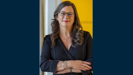 A headshot of Heather Boujoulian