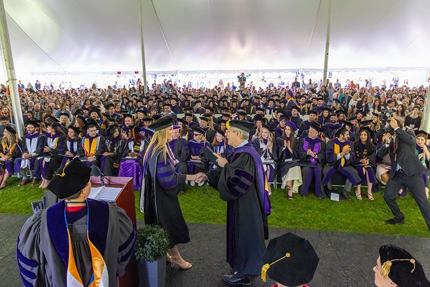 School of Law graduate receives degree