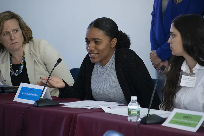 image at the Public Service and Leadership Conference