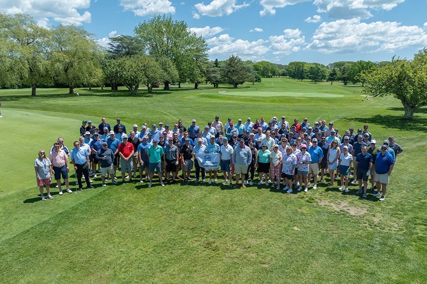 Dozens of Hawks attend the 17th Annual Ray Cordeiro Alumni Golf Classic in Portsmouth.