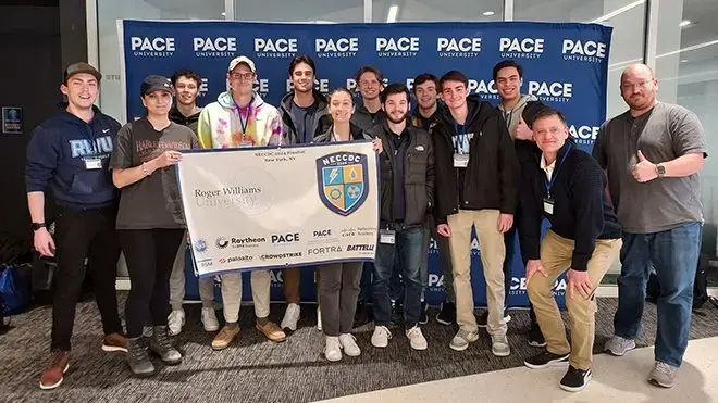 Cybersecurity Students win award